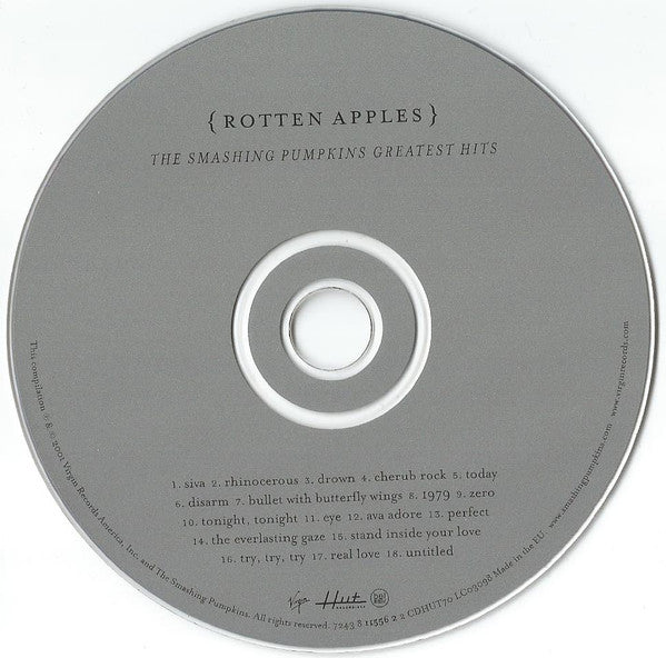 The Smashing Pumpkins : {Rotten Apples} Greatest Hits (CD, Comp, RP)