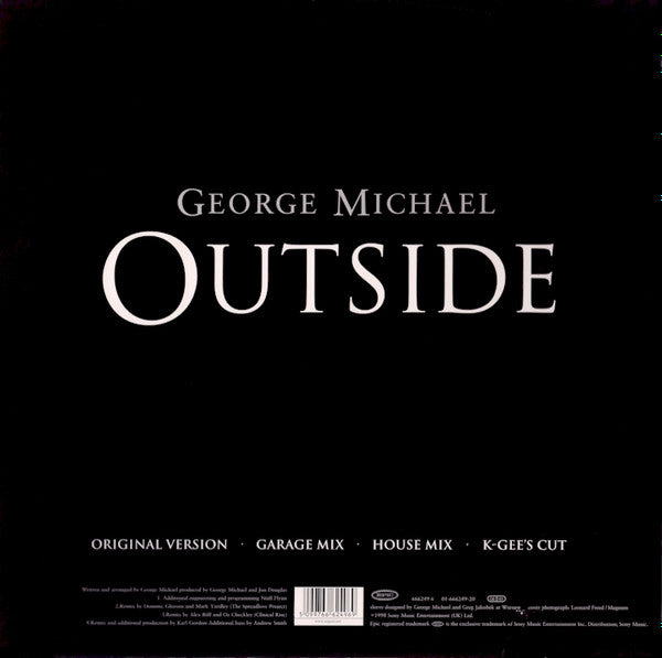 George Michael : Outside (The Mixes) (12", Maxi)