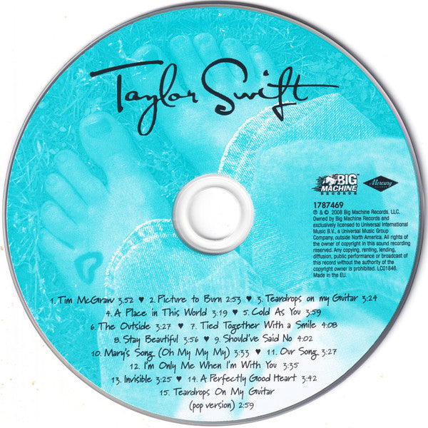 Taylor Swift : Taylor Swift (CD, Album, RE)