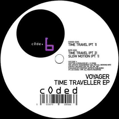 Voyager : Time Traveller EP (12", EP)