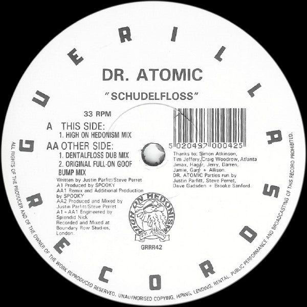 Dr. Atomic : Schudelfloss (12")
