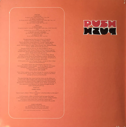 Herbie Mann : Push Push (LP, Album, SP)