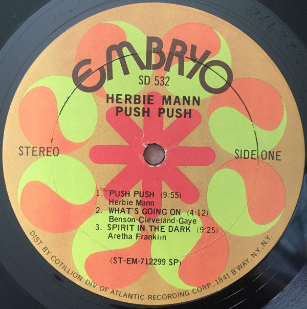 Herbie Mann : Push Push (LP, Album, SP)