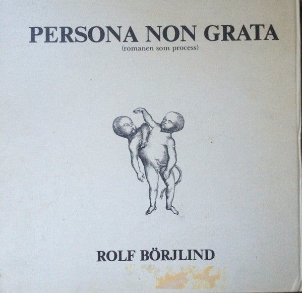 Rolf Börjlind / Sten Hanson : Persona Non Grata (LP, Album, Har)