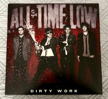 All Time Low : Dirty Work (LP, Album, Ltd, Red)