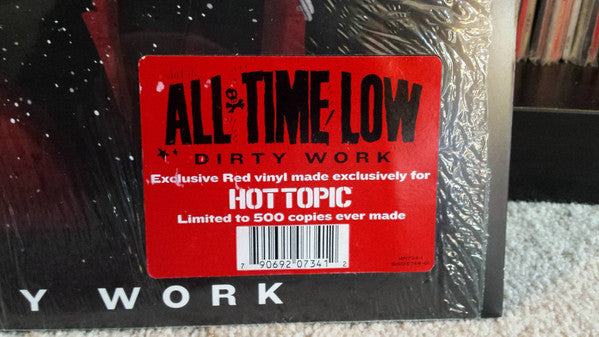All Time Low : Dirty Work (LP, Album, Ltd, Red)