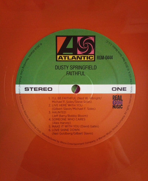 Dusty Springfield : Faithful (LP, Album, Ltd, Ora)