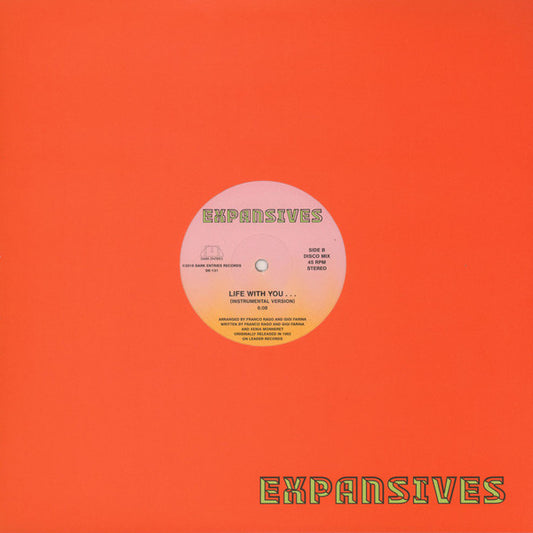 Expansives : Life With You... (12", Single, RE, RM)