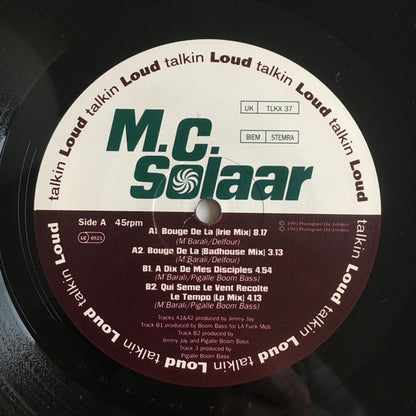 MC Solaar : Bouge De La (12")