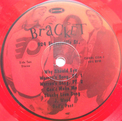 Bracket : 924 Forestville St. (LP, Album, Ltd, Red)