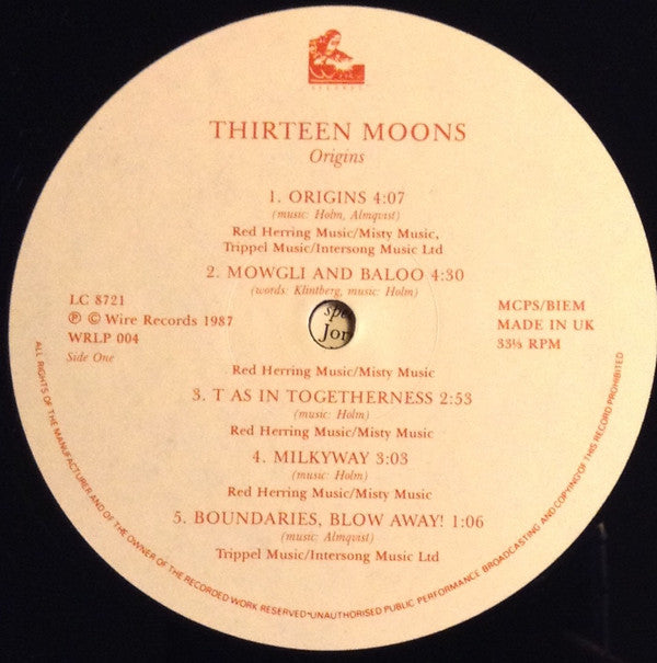 Thirteen Moons : Origins (LP, Album)
