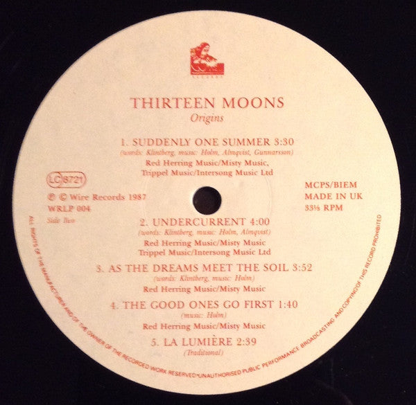 Thirteen Moons : Origins (LP, Album)