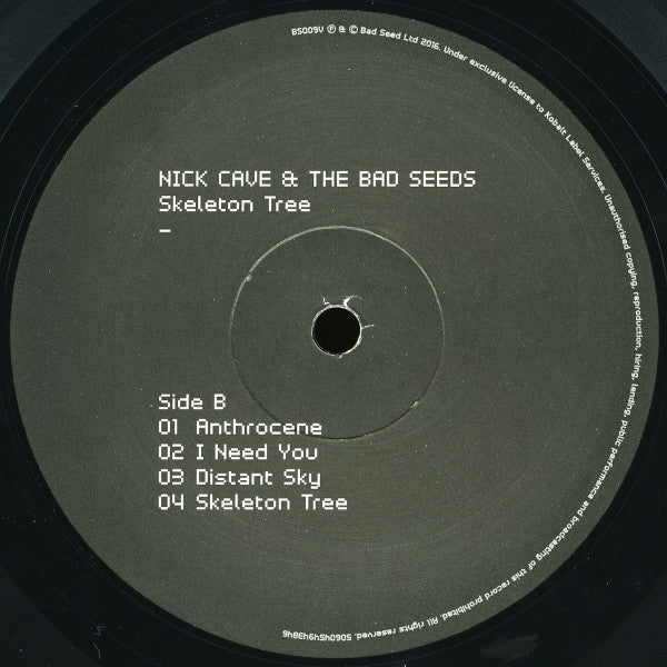 Nick Cave & The Bad Seeds : Skeleton Tree (LP, Album)
