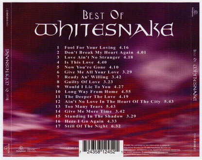 Whitesnake : Best Of Whitesnake (CD, Comp, RE)