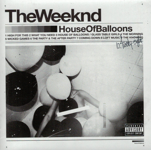 The Weeknd : House Of Balloons (CD, Album, Mixtape, RE)