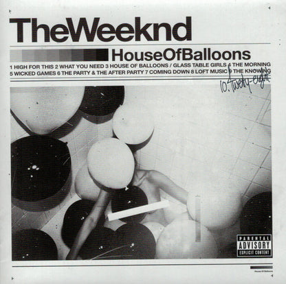 The Weeknd : House Of Balloons (CD, Album, Mixtape, RE)