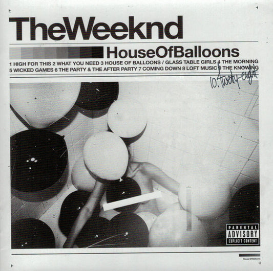 The Weeknd : House Of Balloons (CD, Album, Mixtape, RE)
