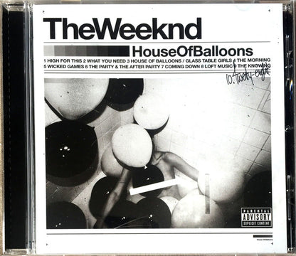 The Weeknd : House Of Balloons (CD, Album, Mixtape, RE)
