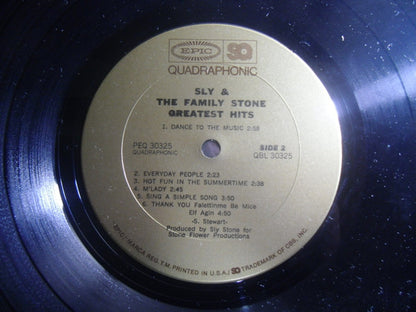 Sly & The Family Stone : Greatest Hits (LP, Comp, Quad)