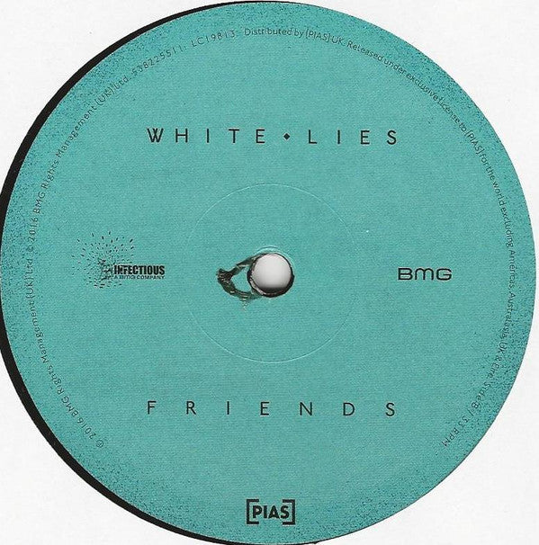 White Lies (2) : Friends (LP, Album)