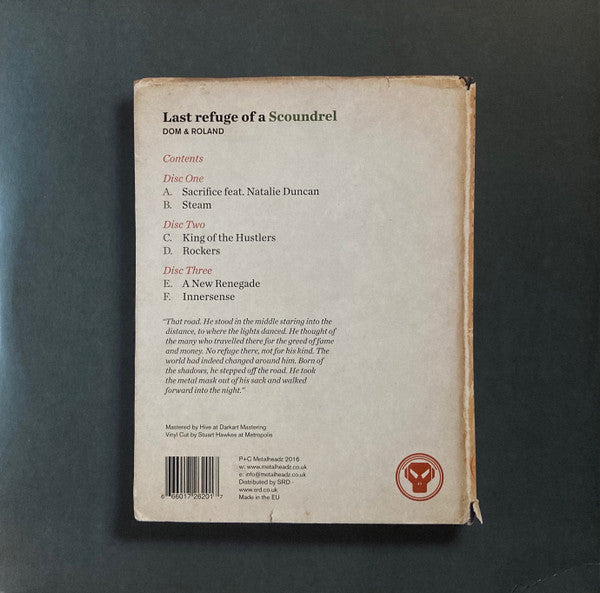 Dom & Roland : Last Refuge Of A Scoundrel (3x12", Album)