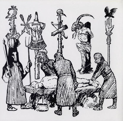 Wolf Eyes : Black Wing Over The Sand (LP, Ltd)