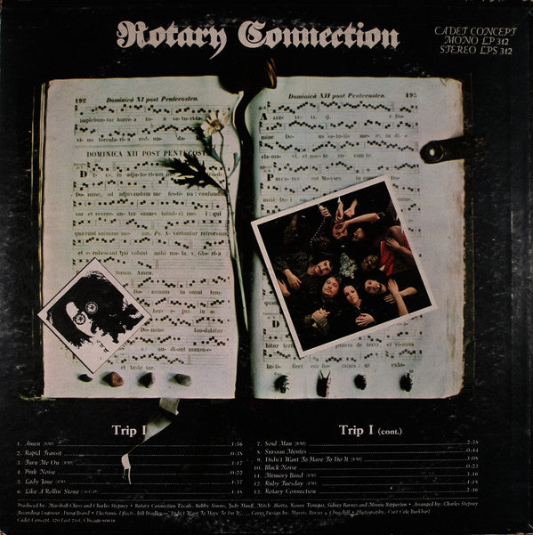 Rotary Connection : The Rotary Connection (LP, Album, Roc)