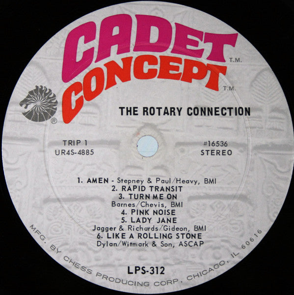 Rotary Connection : The Rotary Connection (LP, Album, Roc)