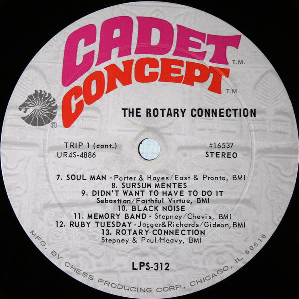 Rotary Connection : The Rotary Connection (LP, Album, Roc)