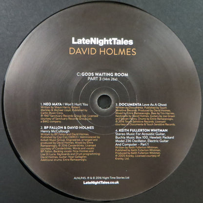 David Holmes : LateNightTales (2xLP, Comp, Ltd, Mixed, 180)