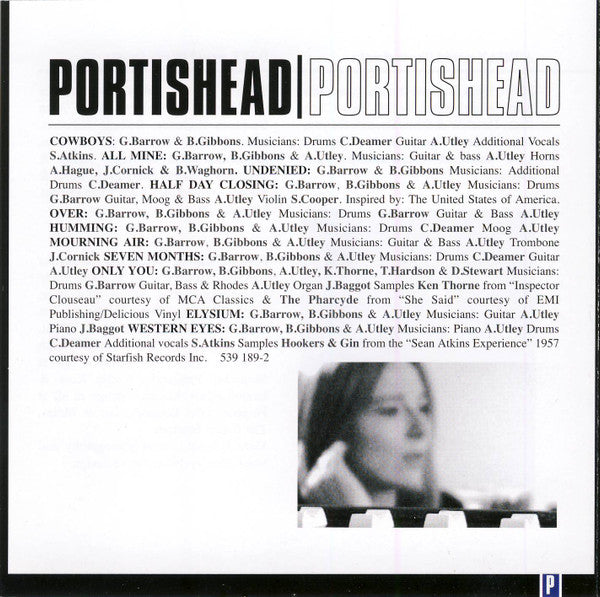 Portishead : Portishead (CD, Album, RE, Arv)