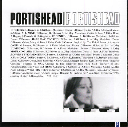 Portishead : Portishead (CD, Album, RE, Arv)