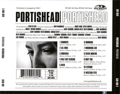 Portishead : Portishead (CD, Album, RE, Arv)