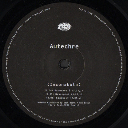 Autechre : Incunabula (2xLP, Album, RE, RP)