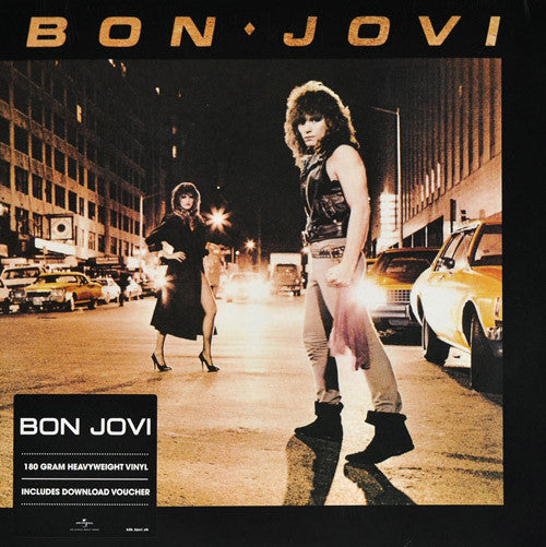 Bon Jovi : Bon Jovi (LP, Album, RE, 180)