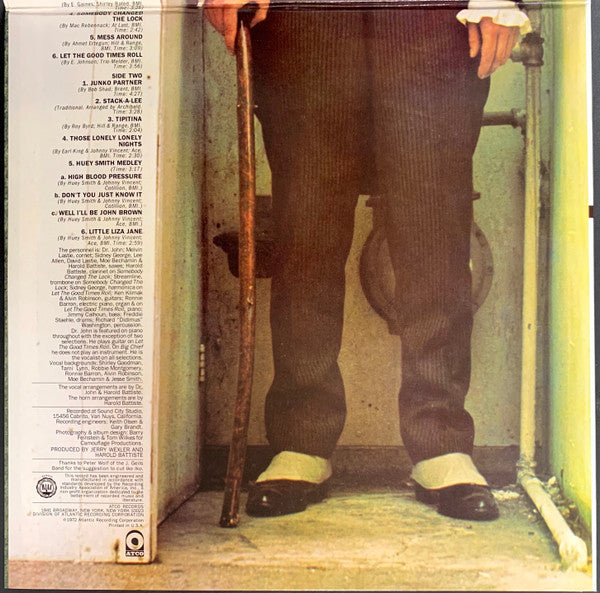 Dr. John : Dr. John's Gumbo LP, Album, Ltd, RE, RM, Gat (NM or M