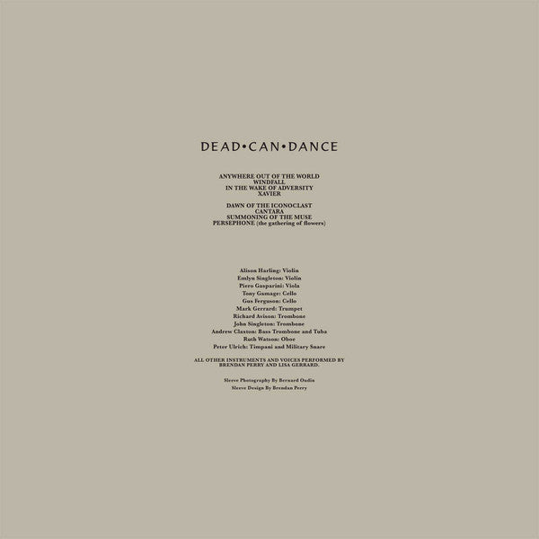 Dead Can Dance : Within The Realm Of A Dying Sun (LP, Album, RE, RM)