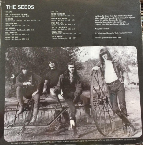 The Seeds : The Seeds (LP, Album, Mono, RE, RM + LP + Dlx, 50t)