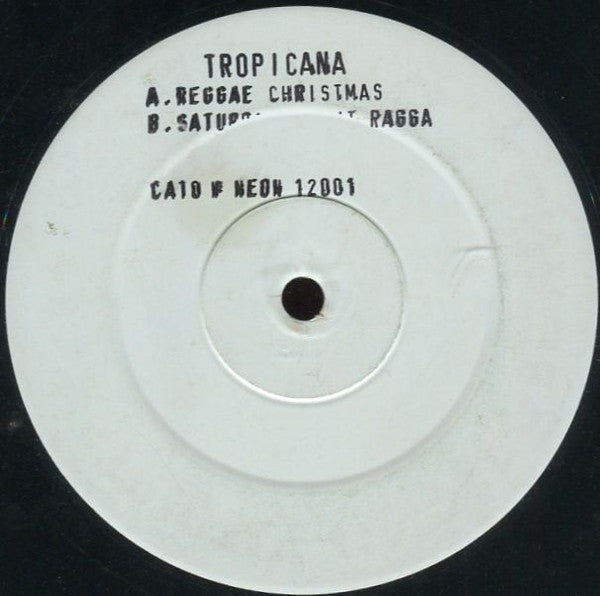 Tropicana : Reggae Christmas/Staurday Night Ragga (12", W/Lbl, Sta)