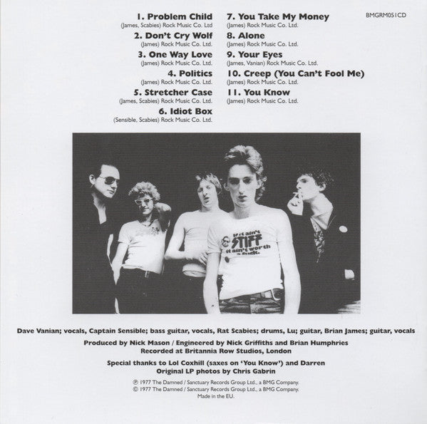 The Damned : Music For Pleasure (CD, Album, RE, Dig)