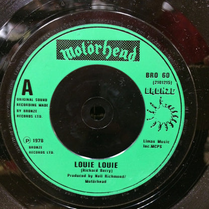 Motörhead : Louie, Louie (7", Single, Gre)