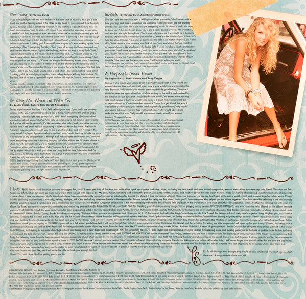 Taylor Swift : Taylor Swift (2xLP, Album, RE)