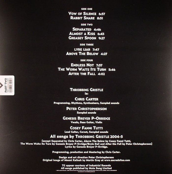 Throbbing Gristle : Part Two - The Endless Not (2xLP, Album)