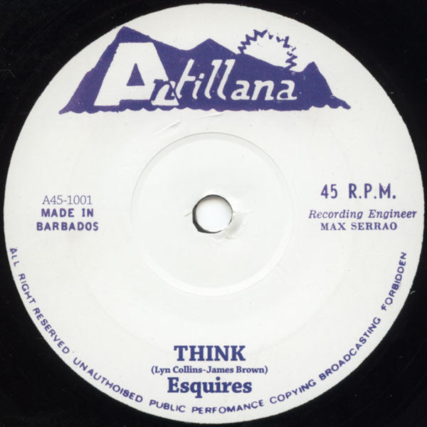 Esquires* / Malcolm's Locks : Think / Get Up Stand Up (7", Unofficial)