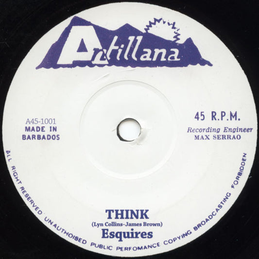 Esquires* / Malcolm's Locks : Think / Get Up Stand Up (7", Unofficial)