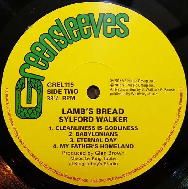 Sylford Walker : Lamb's Bread (LP, Album, RE)