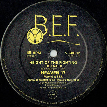 Heaven 17 : At The Height Of The Fighting (He-La-Hu!) (12", Single)