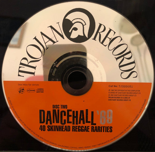 Various : Dancehall '69 (40 Skinhead Reggae Rarities) (2xCD, Comp)