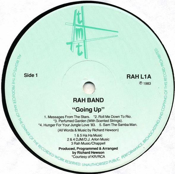 RAH Band : Going Up (LP, Album)