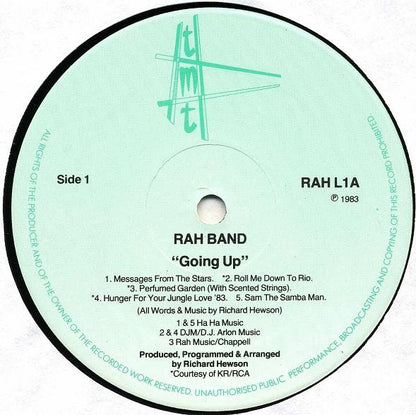 RAH Band : Going Up (LP, Album)